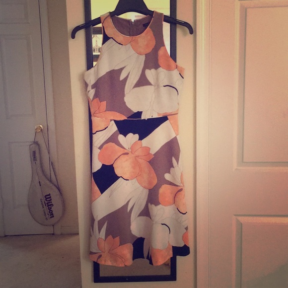 Ann Taylor Factory Dresses & Skirts - Ann Taylor Factory floral pattern a-line dress